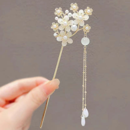 Chinese ancient style hairpin lantern hairpin high-end hairpin Hanfu Chinese style shaking head ornaments for women