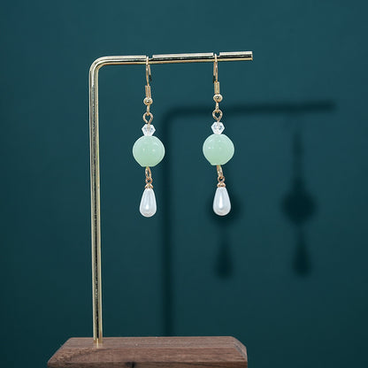 Chinese ethnic style Song Dynasty tassel earrings Chinese style ancient style earrings cool earrings for women