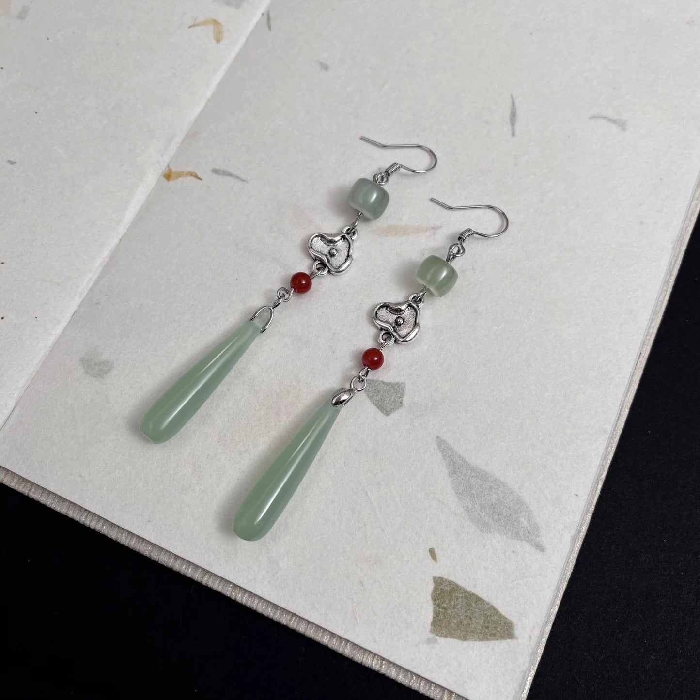 Chinese ethnic style Song Dynasty tassel earrings Chinese style ancient style earrings cool earrings for women